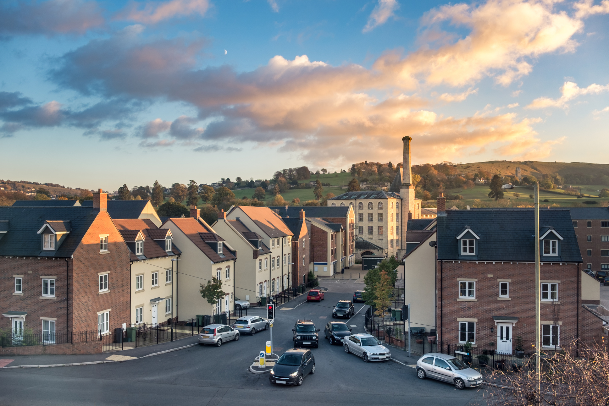 Housing Estate In The UK